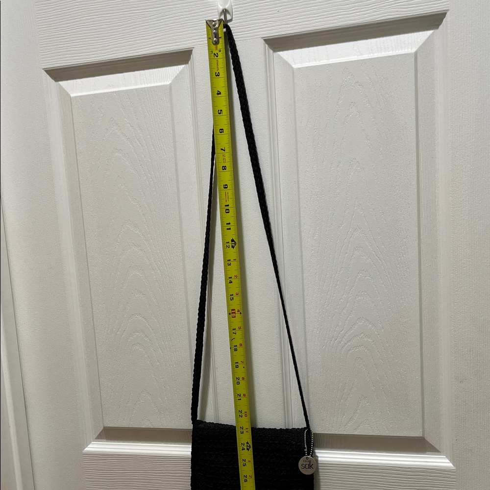 The Sak Black Textured Crossbody Bag - Picture 3 of 11